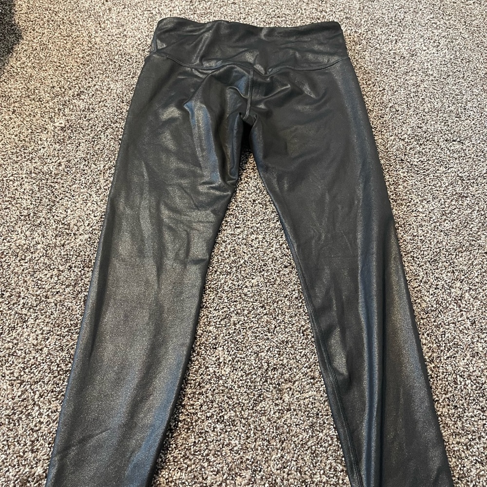 Athleta faux leather leggings
